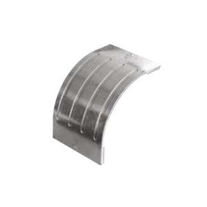 Coperchio curva discesa 90 gradi canale s5 acciaio zincato sendzimir  1050554