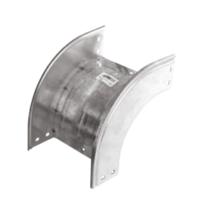 Curva discesa 90 portacavi acciaio zincato zs h80 b200 sati cd90 1041654