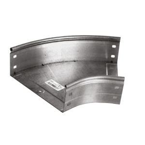 Curva piana 45 passerella portacavi acciaio zincato sati cpo45 s5 h50 b200 1040052