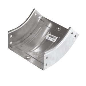 Curva salita 45 portacavi acciaio zincato zs h80 b100 sati cs45 1041202