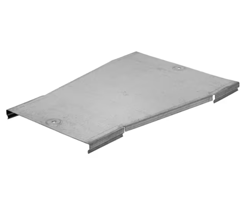 Coperchio per riduzione centrale in acciaio zincato dimensioni 300x200 Sati Italia sistema passerelle canali