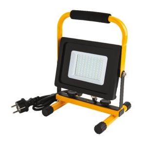 Proiettore led ip65 30w con supporto colore nero/giallo confezione 1 pezzo  eck51007