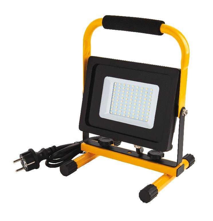 Proiettore da cantiere Elettrocanali ECK51007 u2013 LED 30W u2013 IP65 con supporto