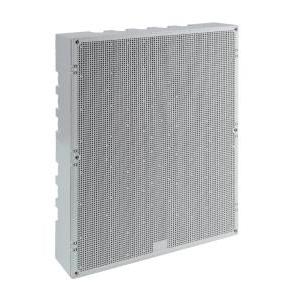 Quadro alveolare con porta reversibile 400×300×80 mm ip41 grigio abs  ec65009