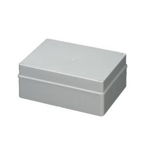 Cassetta derivazione stagna 300×220×120 mm ip56 pareti lisce abs grigia  ec410c8