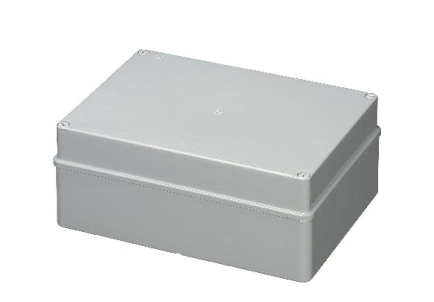 Elettrocanali EC410C8 u2013 cassetta derivazione stagna pareti lisce 300u00d7220u00d7120u202fmm