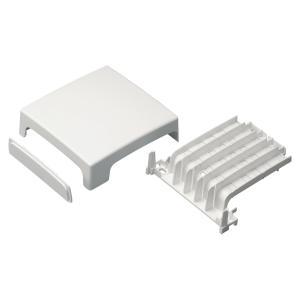 Scatola derivazione 3 vie per canalina battiscopa bianco ip40  ec20009