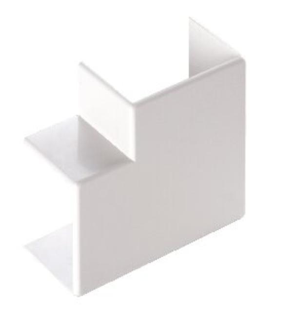 Elettrocanali ECAP15060B u2013 Angolo piano 150u00d760 mm u2013 PVC bianco u2013 IP40 u2013 per canalizzazioni