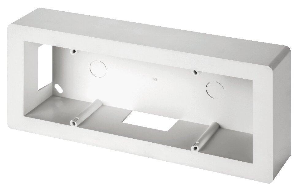 Elettrocanali ECSPA90B u2013 Scatola portafrutti 6 moduli u2013 100 mm u2013 bianco IP40