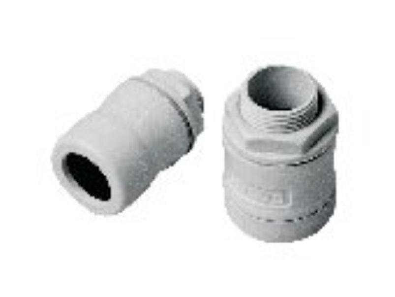 Elettrocanali EC70020 u2013 Raccordo tubo-scatola u00d820 mm u2013 IP67 u2013 grigio PVC