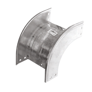 Curva discesa 90 passerella portacavi acciaio zincato sati cd90 s5 h80 b100 1141652