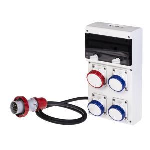 Quadro di distribuzione asc ip66 16a 230v 2p+t portatile  630.3506-1057