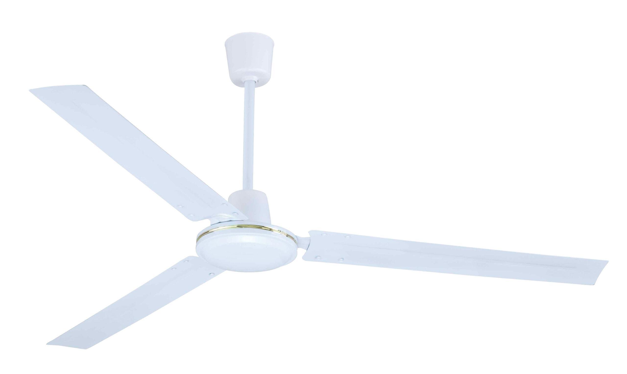 Ventilatore da soffitto bianco 140cm con selettore Vinco 70930