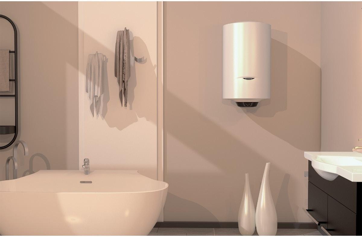 Scaldacqua elettrico ad accumulo 80 litri verticale PRO1 ECO 80 V/5 EU Ariston 3201867
