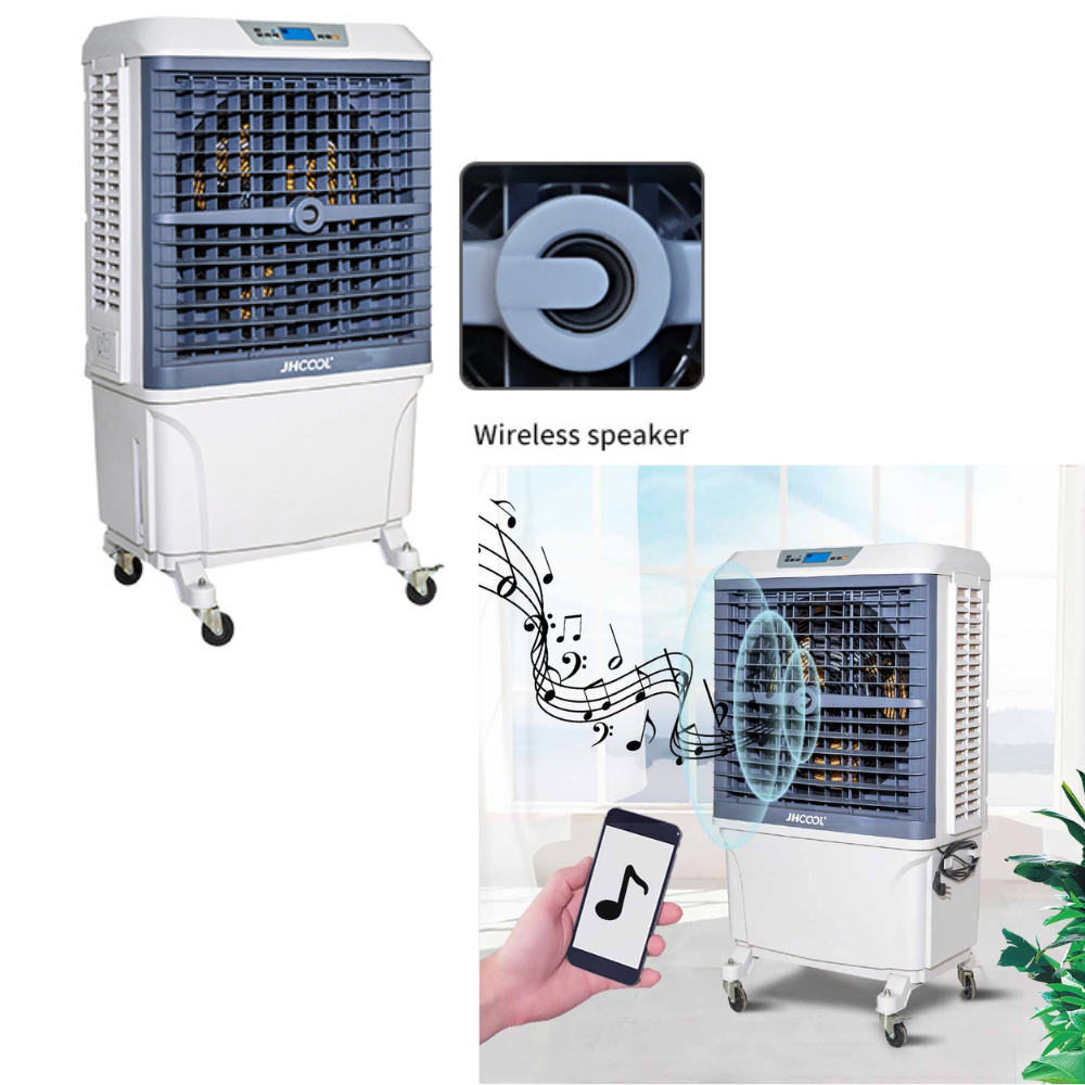 Raffrescatore evaporativo industriale con Bluetooth 380watt JHCool JH802