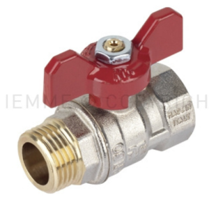 Valvole mistral maschio/femmina iso228 con leva farfalla  2360011