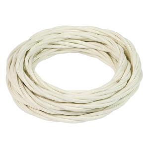 Cavo treccia seta 3g2 5 frrtx in matassa 100 m colore avorio  93829