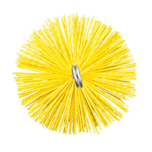 Scovolo tondo in nylon per pulizia canna fumaria ø150 mm attacco m12 brixo 214610