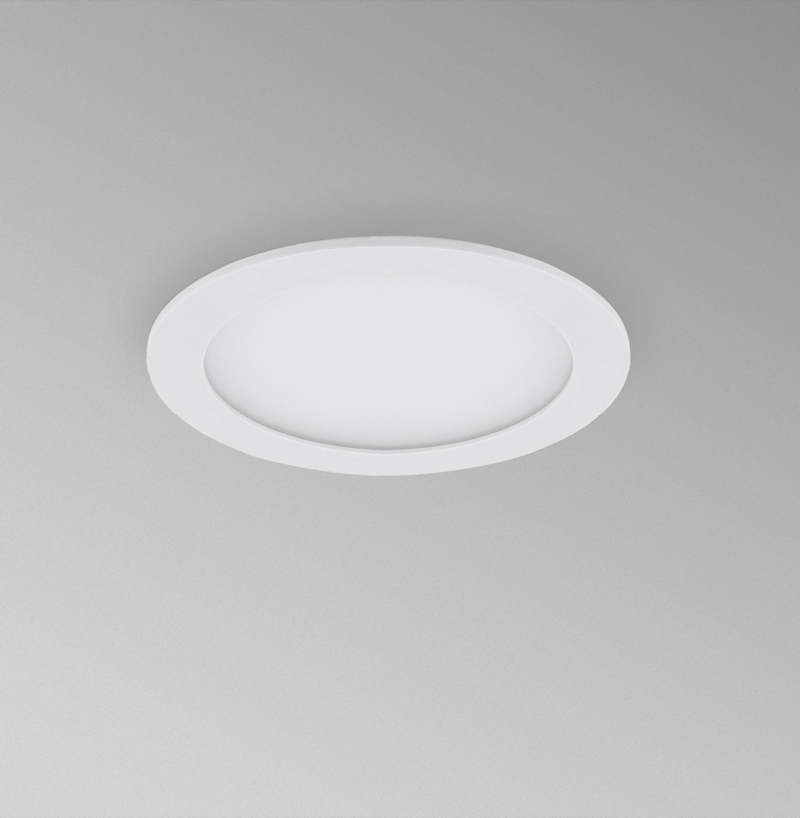 Pannello LED da incasso 3watt 4000K P-TONDO 85mm Century PT-038540