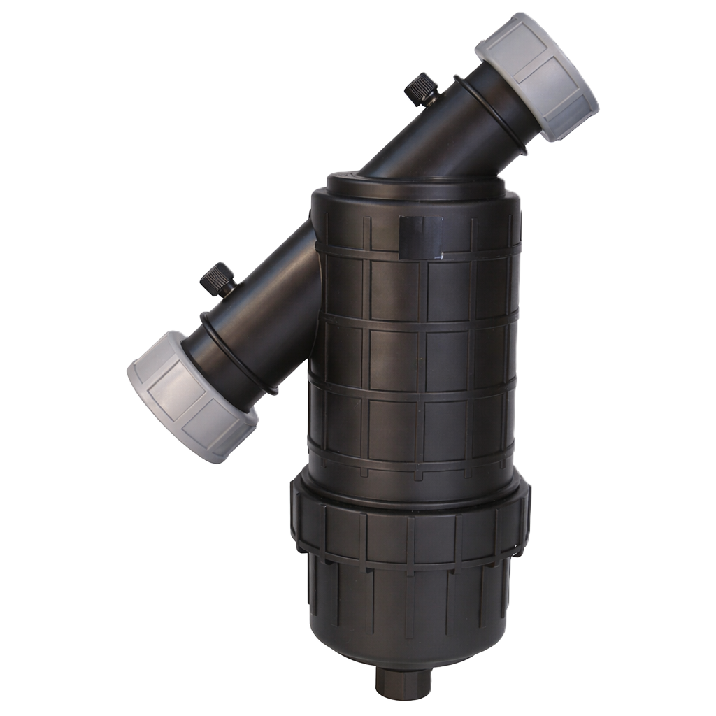 filtro a y in polipropilene con cartuccia filtrante per impianti idraulici garver