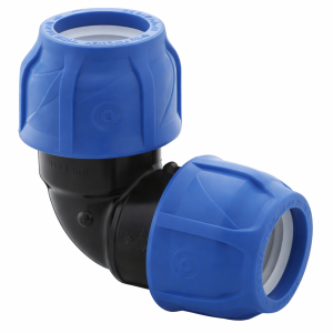 Raccordo gomito 90 gradi con derivazione femmina a compressione irrigazione 16 mm 1 2 pollici pn16  930540