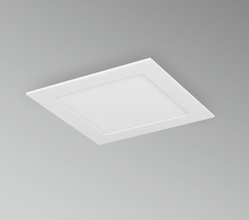 Pannello LED da incasso 12watt 4000K P-QUADRO 172x172mm Century PQ-121740