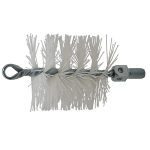 Scovolo tondo in nylon per pulizia canna fumaria camino e stufa pellet ø100 mm attacco m12  214602