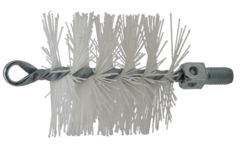 scovolo tondo nylon 100 mm per pulizia tubi fraschetti
