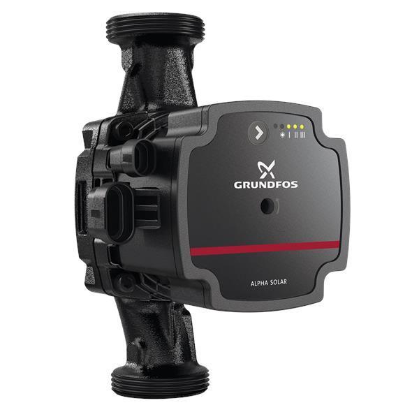 Circolatore per impianti solari termici ALPHA Solar 25-75 180 1x230V 9H Grundfos 98989300