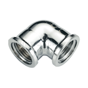 Raccordo curvo femmina/femmina cromato lucido  1520036