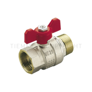 Valvole scirocco maschio/femmina iso228 con leva farfalla  2310022