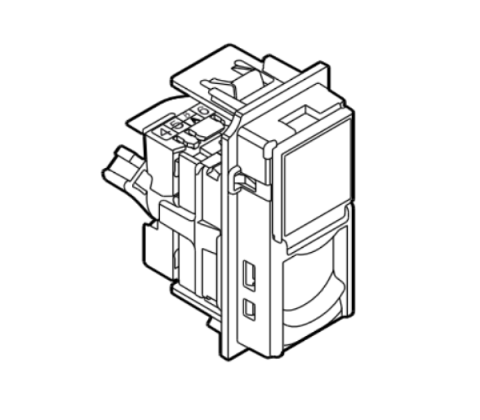 Connettori RJ45 BTNET toolless IDC categoria 6A UTP Bticino KW4279C6