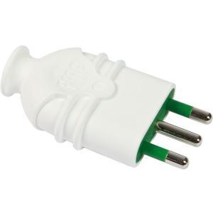 Spina s17 2p t 16a smontabile hi-pro colore bianco  80110