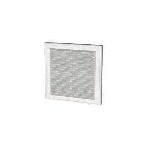 Griglia rettangolare bianca a parete 300x220mm  11104054