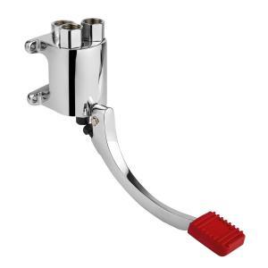 Miscelatore progressivo monopedale per installazione a parete  02072 90