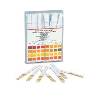 Kit analisi ph 0-14 100 strisce indelebili acqua impianti termici facot phkit