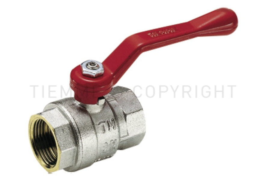 Valvole SCIROCCO femmina/femmina ISO228 con leva alluminio Tiemme 2310005