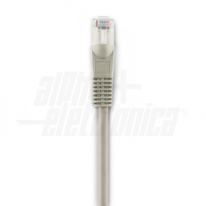Cavo di rete Patch in Rame Cat. 5e Grigio F UTP 1m Alpha Elettronica 95-701 01GB