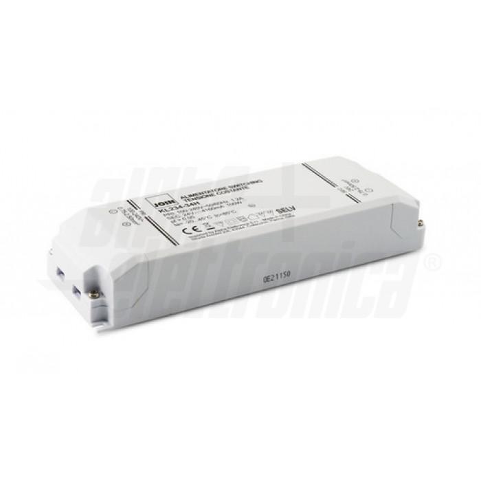 Alimentatore per LED a tensione costante 24V 100W 100-240VCA Alpha Elettronica KL234-34H
