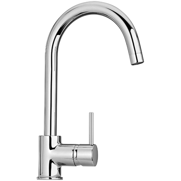 Miscelatore Cox monocomando lavello con bocca alta orientabile Paini 78CR572