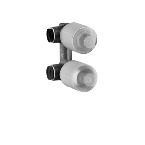 Miscelatore termostatico cromato incasso universale a due uscite con deviatore rotativo  69cr6911ms