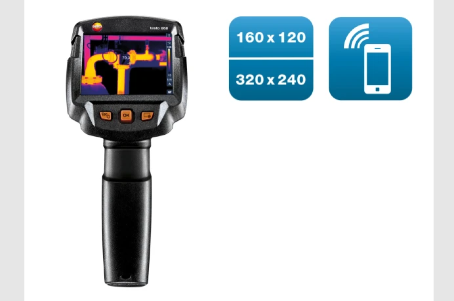 Termocamera 868s 160 x 120/320 x 240 pixel Testo 0560 8681  