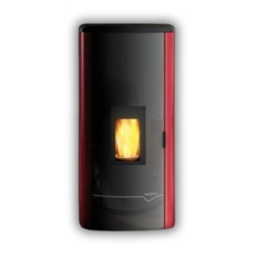 Termo stufa a pellet ecofire mirella idro 15kw acqua rossa  805714020