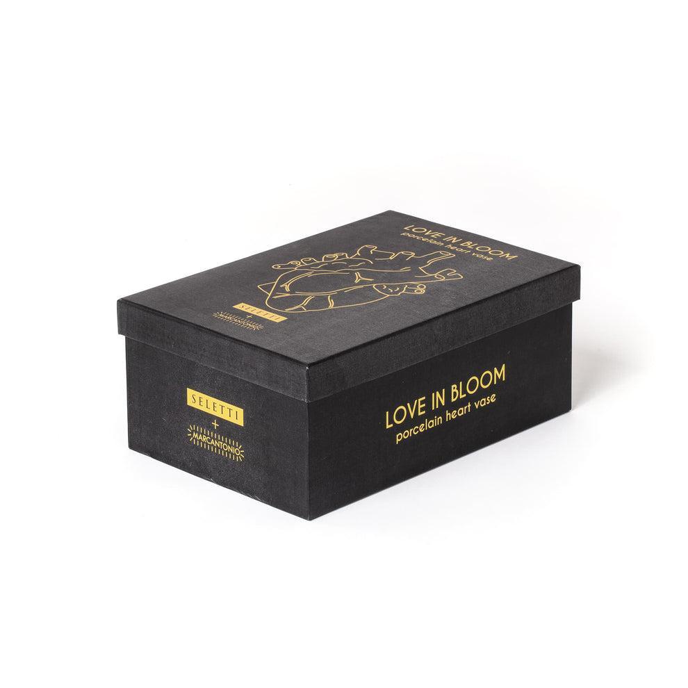 Vaso in porcellana Love in Bloom Gold Seletti 09921