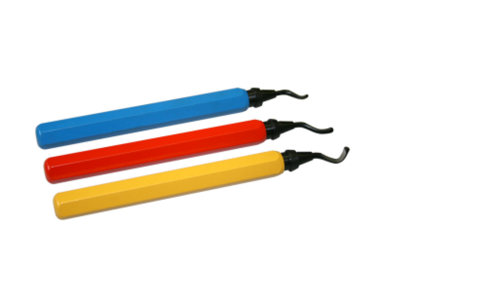 Kit 3 sbavatubi girevoli con testina intercambiabile Tecnosystemi  11132081C