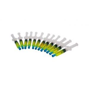 Liquido tracciante cercafughe in confezione da 12 siringhe 7,5 ml di additivo uv base poe  tsc400003