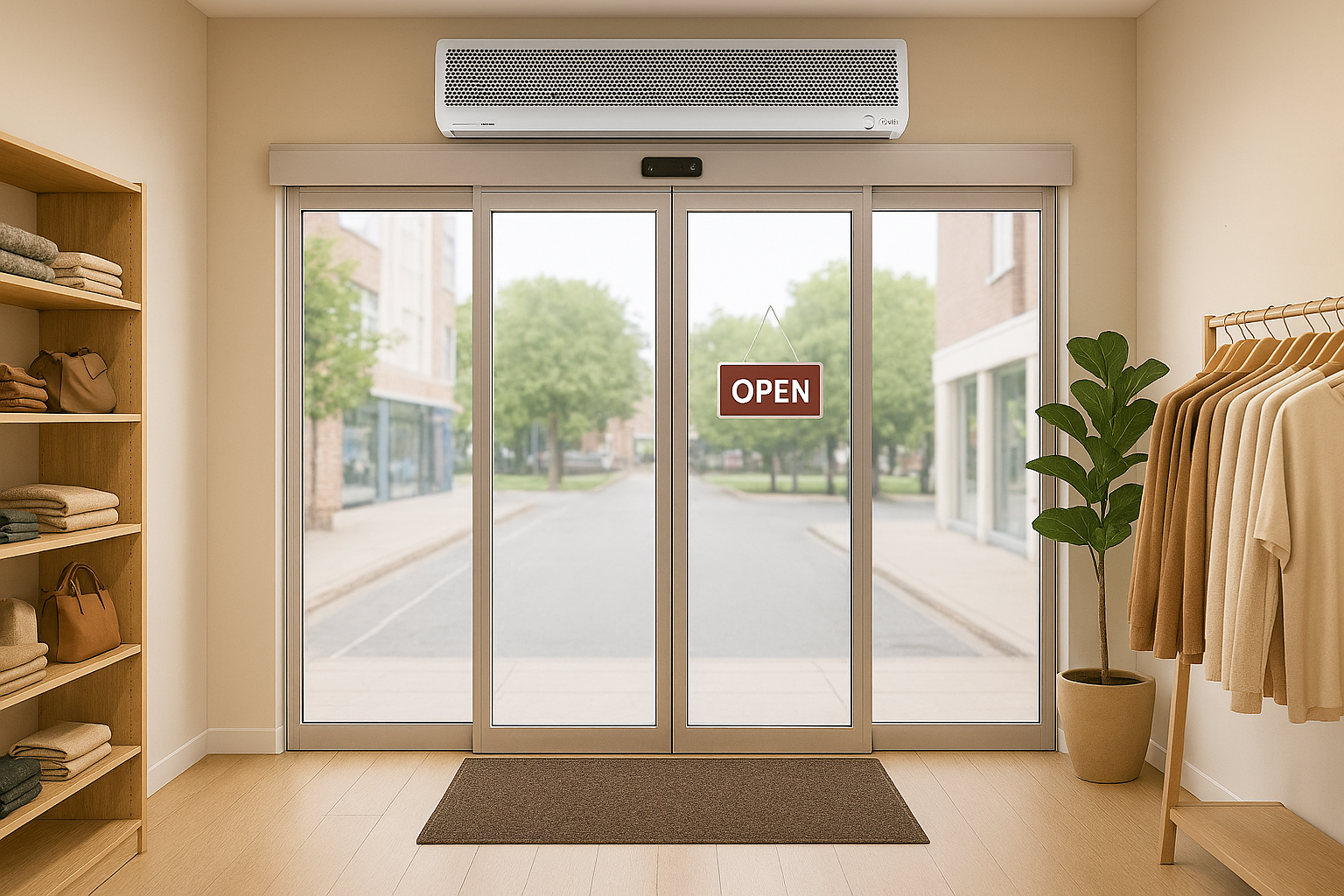 Barriera aria 200W 1200mm telecomando MC Air MABAR120CM