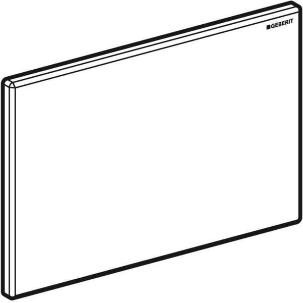 Placca di copertura Cromosatinata Geberit 115.768.46.1