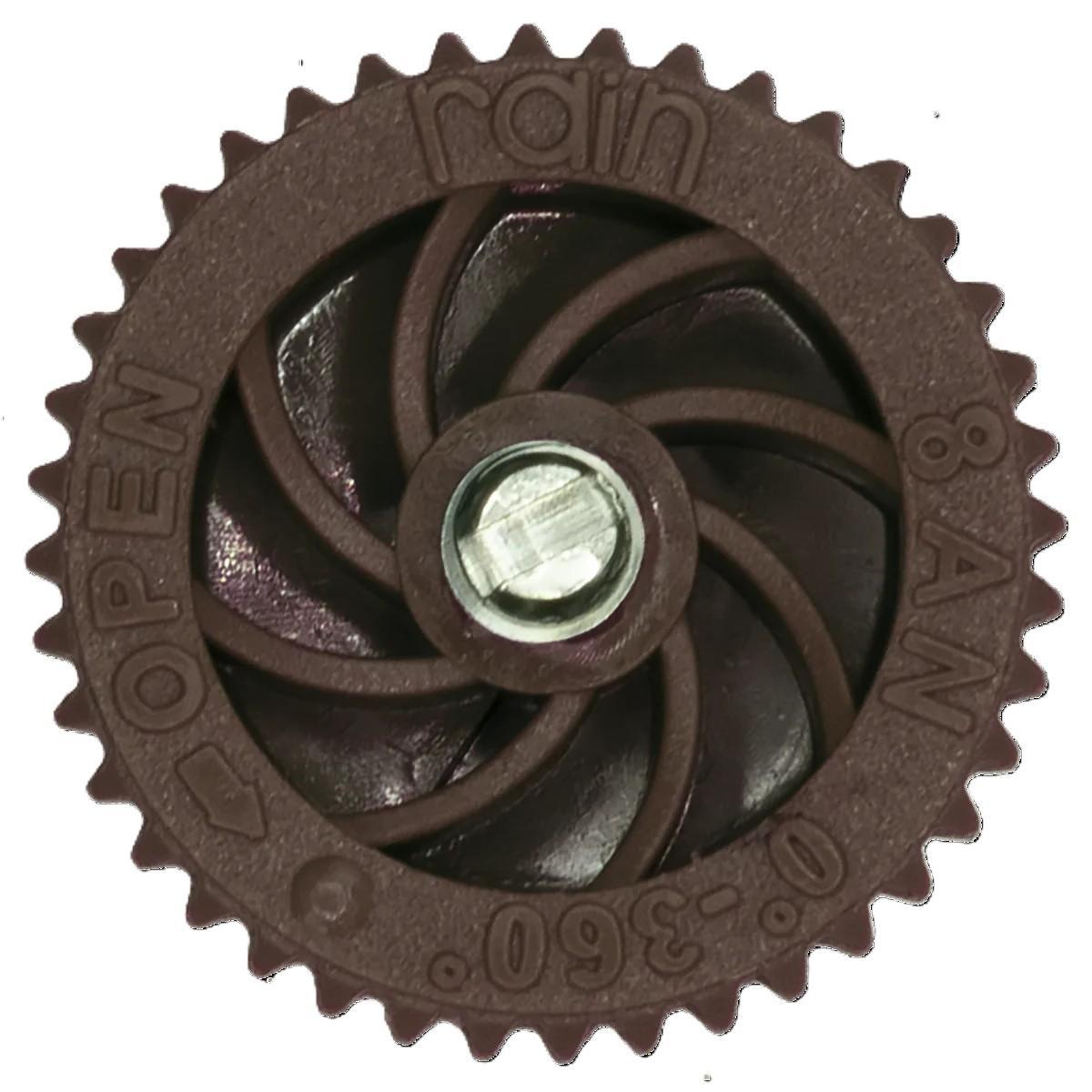 Testina irrigatore regolabile 0-360 12A Marrone/Brown Rain 271.0130221
