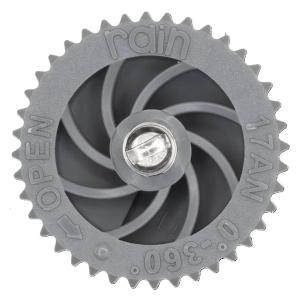 Testina irrigatore regolabile 0-360 17a grigio/grey  271.0130223
